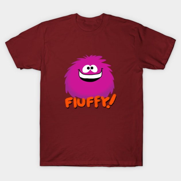 Fluffy!!! T-Shirt by wolfmanjaq